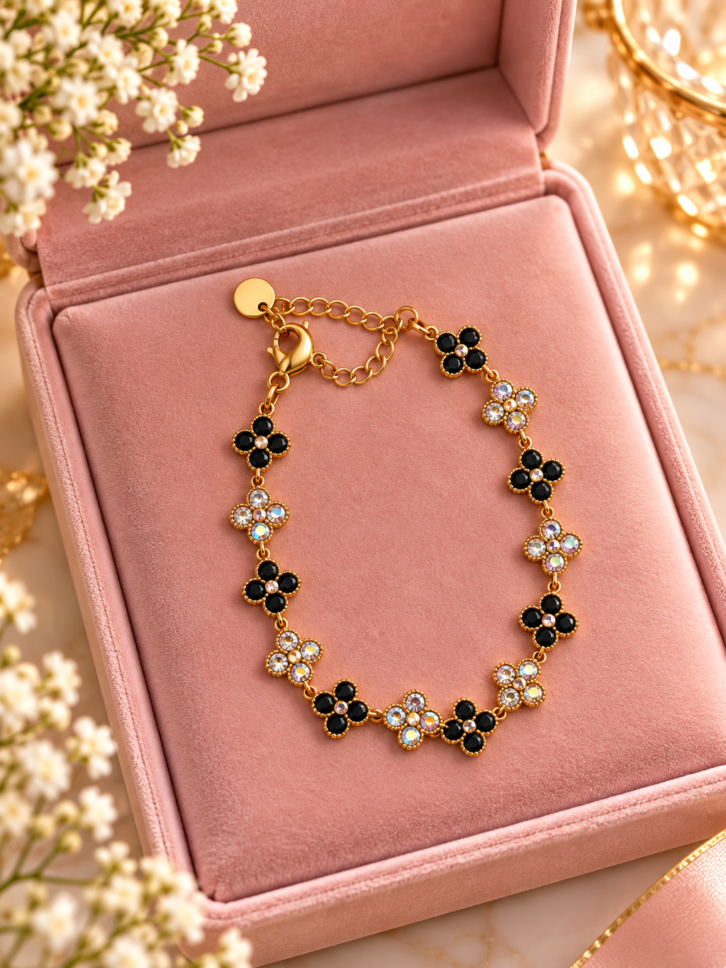 Bracelets Princesse dorés