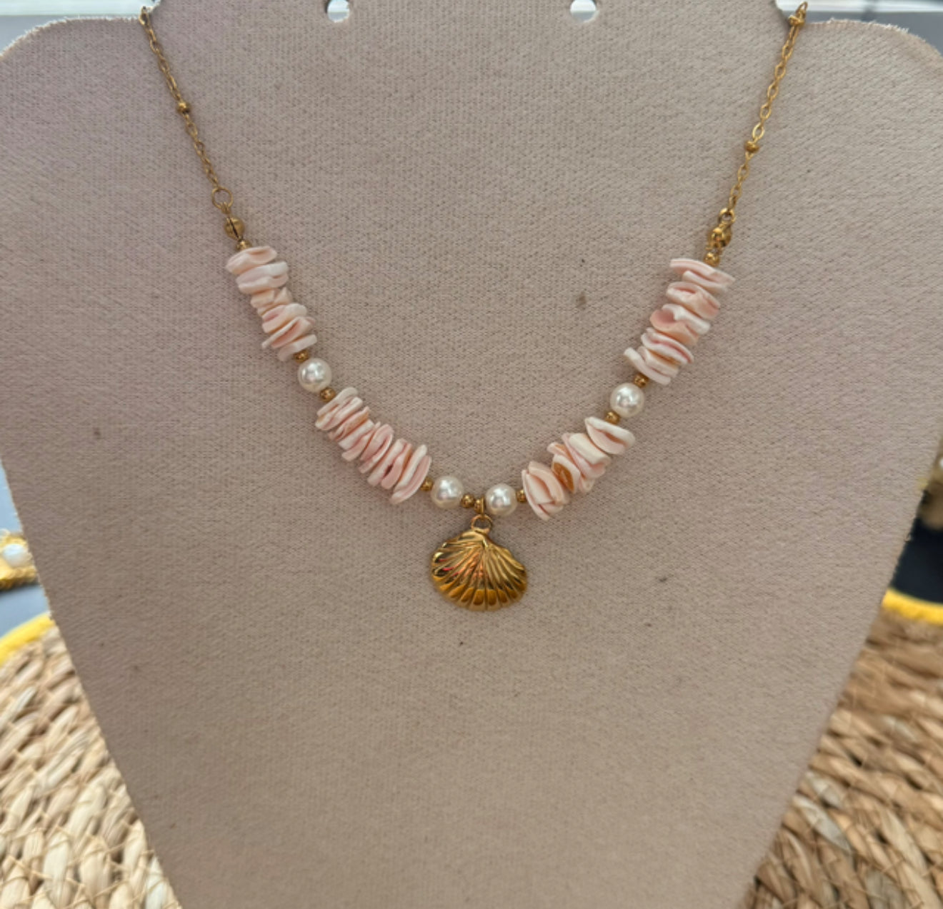 Collier béryl